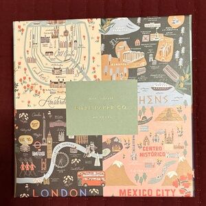 NEW Rifle Paper Co. Illustrated World Map Puzzle